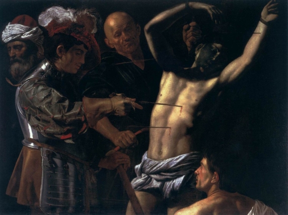 Caravaggio – Szent Sebestyén - készült 1611-1612 között. 